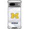 University of Michigan White Jersey Google Pixel 8 Clear Case